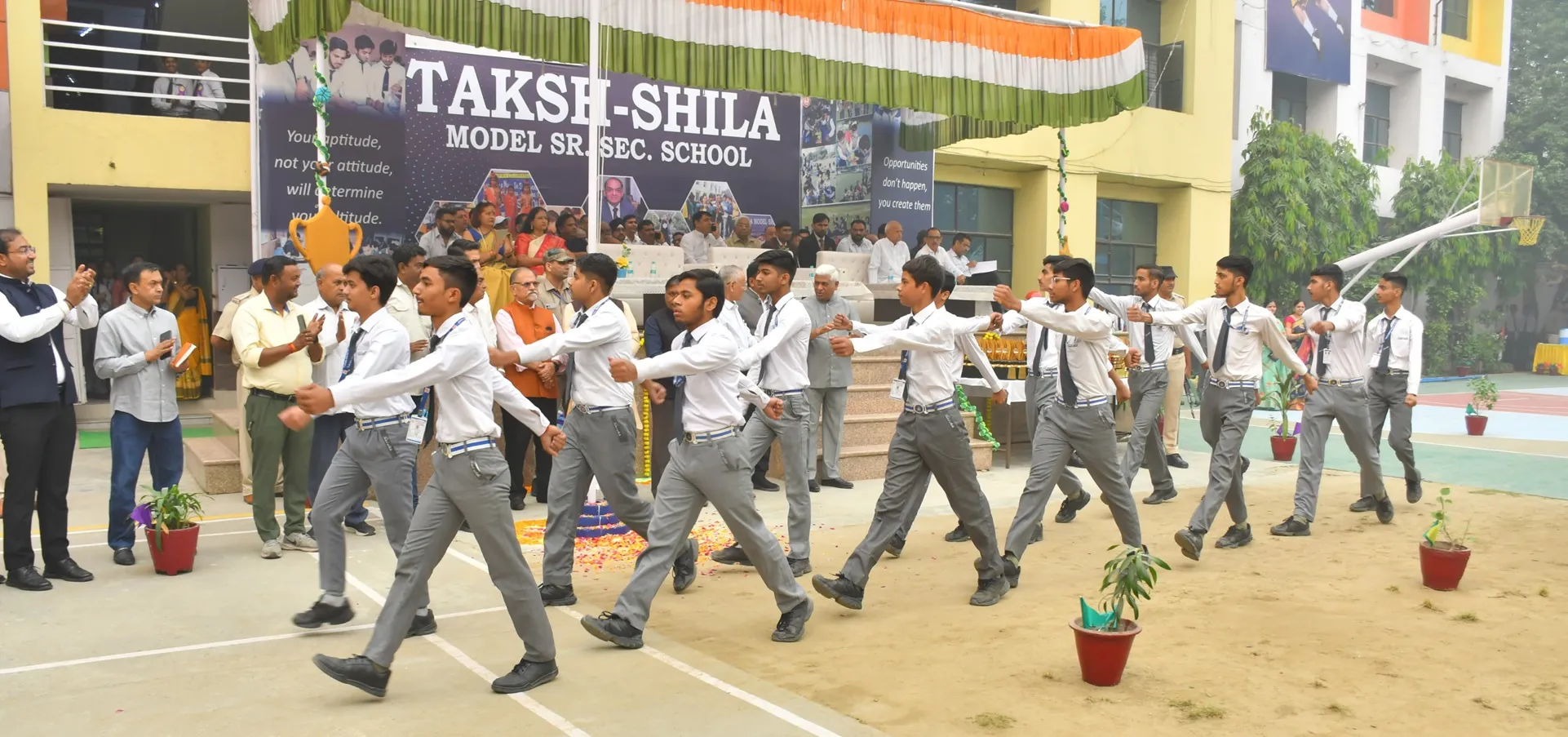Student leadership development The Taksh Shila School Faridabad CBSE